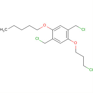 449180-81-8  Benzene, 1,4-bis(chloromethyl)-2-(3-chloropropoxy)-5-(pentyloxy)-