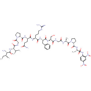 449810-58-6  L-Alaninamide,N-(2,4-dinitrophenyl)-L-isoleucyl-L-valylglycyl-L-prolyl-L-glutaminyl-L-arginyl-L-phenylalanyl-L-serylglycyl-L-alanyl-L-prolyl-