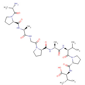 450374-21-7  L-Valine, L-alanyl-L-prolyl-L-alanylglycyl-L-prolyl-L-alanyl-L-valyl-L-prolyl- 450374-21-7  L-Valine, L-alanyl-L-prolyl-L-alanylglycyl-L-prolyl-L-alanyl-L-valyl-L-prolyl-