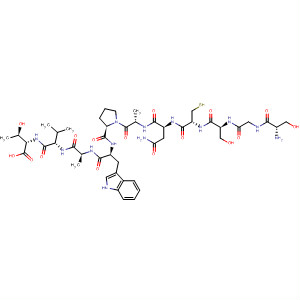 451477-86-4  L-Threonine,L-serylglycyl-L-seryl-L-cysteinyl-L-asparaginyl-L-alanyl-L-prolyl-L-tryptophyl-L-alanyl-L-valyl-