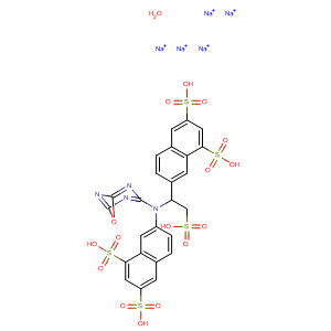 452332-38-6  1,3-Naphthalenedisulfonic acid,7,7'-[[6-[(2-sulfoethyl)amino]-1,3,5-triazine-2,4-diyl]bis(oxy)]bis-,pentasodium salt