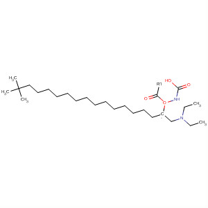 452952-21-5  Carbamic acid, [1-[(diethylamino)methyl]pentadecyl]-, 1,1-dimethylethylester