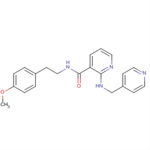 453561-42-7  3-Pyridinecarboxamide,N-[2-(4-methoxyphenyl)ethyl]-2-[(4-pyridinylmethyl)amino]-