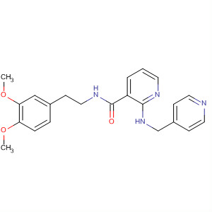 453561-43-8  3-Pyridinecarboxamide,N-[2-(3,4-dimethoxyphenyl)ethyl]-2-[(4-pyridinylmethyl)amino]-