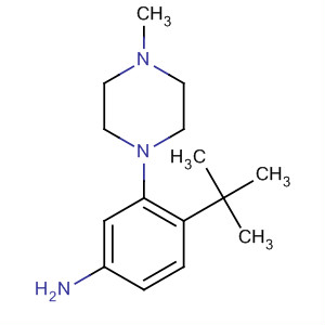 453562-53-3  Benzenamine, 4-(1,1-dimethylethyl)-3-(4-methyl-1-piperazinyl)-