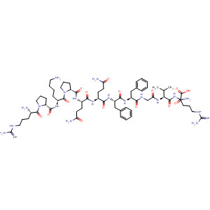 454221-78-4  L-Argininamide,L-arginyl-L-prolyl-L-lysyl-L-prolyl-L-glutaminyl-L-glutaminyl-L-phenylalanyl-L-phenylalanylglycyl-L-valyl-