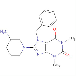 454451-33-3  1H-Purine-2,6-dione,8-(3-amino-1-piperidinyl)-3,7-dihydro-1,3-dimethyl-7-(phenylmethyl)-