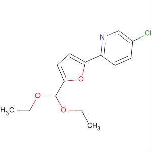 454679-97-1  Pyridine, 5-chloro-2-[5-(diethoxymethyl)-2-furanyl]-