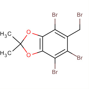 454702-21-7  1,3-Benzodioxole, 4,5,7-tribromo-6-(bromomethyl)-2,2-dimethyl-
