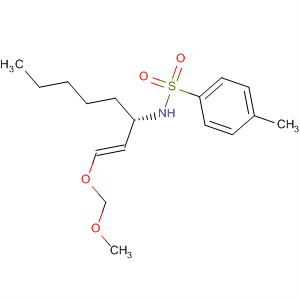 455255-85-3  Benzenesulfonamide,N-[(1S)-1-[(1E)-2-(methoxymethoxy)ethenyl]hexyl]-4-methyl-