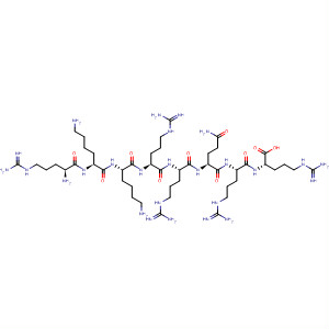 455876-56-9  L-Arginine,L-arginyl-L-lysyl-L-lysyl-L-arginyl-L-arginyl-L-glutaminyl-L-arginyl-