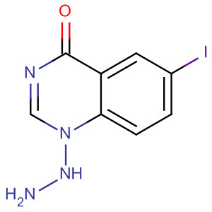 455888-74-1  4(1H)-Quinazolinone, 6-iodo-, hydrazone