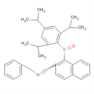 457068-48-3  Benzolmetánamin,N-[[1-[[2,4,6-trisz(1-metiletil)fenil]szulfinil]-2-naftalenil]metilén]-