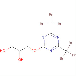 457068-86-9  1,2-Propanediol, 3-[[4,6-bis(tribromomethyl)-1,3,5-triazin-2-yl]oxy]-