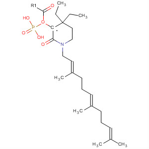 457653-53-1  Phosphonic acid,[2-oxo-1-[(2E,6E)-3,7,11-trimethyl-2,6,10-dodecatrienyl]-3-piperidinyl]-,diethyl ester