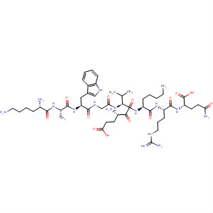 457888-62-9  L-Glutamine,L-lysyl-L-alanyl-L-tryptophylglycyl-L-a-glutamyl-L-valyl-L-lysyl-L-arginyl-
