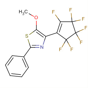 459424-53-4  Thiazole,4-(2,3,3,4,4,5,5-heptafluoro-1-cyclopenten-1-yl)-5-methoxy-2-phenyl-