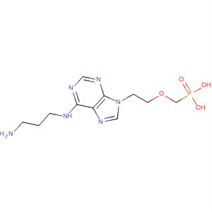 402575-00-2  Phosphonic acid,[[2-[6-[(3-aminopropyl)amino]-9H-purin-9-yl]ethoxy]methyl]-