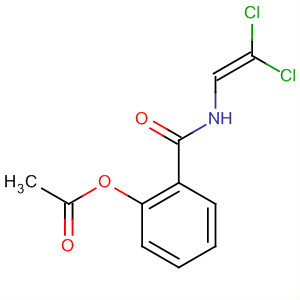 40292-13-5  Benzamide, 2-(acetyloxy)-N-(2,2-dichloroethenyl)-
