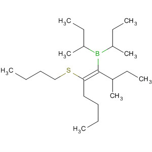 403519-55-1  Borane,[(1E)-2-(butylthio)-1-(1-methylpropyl)-1-hexenyl]bis(1-methylpropyl)-