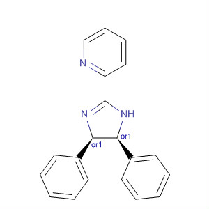 403617-07-2  Pyridine, 2-[(4R,5S)-4,5-dihydro-4,5-diphenyl-1H-imidazol-2-yl]-, rel-