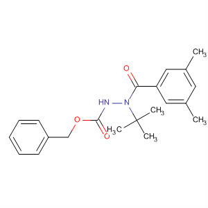 403739-67-3  Hydrazinecarboxylic acid,2-(3,5-dimethylbenzoyl)-2-(1,1-dimethylethyl)-, phenylmethyl ester