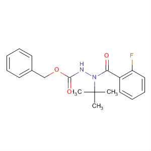 403739-68-4  Hydrazinecarboxylic acid, 2-(1,1-dimethylethyl)-2-(2-fluorobenzoyl)-,phenylmethyl ester