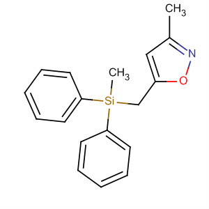 403816-00-2  Isoxazole, 3-methyl-5-[(methyldiphenylsilyl)methyl]-