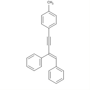 403821-17-0  Benzene, 1-[(3E)-3,4-diphenyl-3-buten-1-ynyl]-4-methyl-