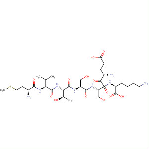 403827-07-6  L-Lysine, L-methionyl-L-valyl-L-threonyl-L-seryl-L-a-glutamyl-L-seryl-