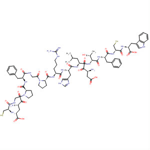 403837-94-5  L-Tryptophan,L-cysteinyl-L-a-glutamylglycyl-L-prolyl-L-phenylalanylglycyl-L-prolyl-L-arginyl-L-histidyl-L-a-aspartyl-L-leucyl-L-threonyl-L-phenylalanyl-L-cysteinyl- 403837-94-5  L-Tryptophan,L-cysteinyl-L-a-glutamylglycyl-L-prolyl-L-phenylalanylglycyl-L-prolyl-L-arginyl-L-histidyl-L-a-aspartyl-L-leucyl-L-threonyl-L-phenylalanyl-L-cysteinyl-