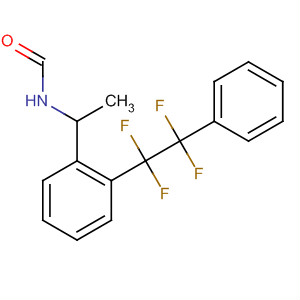 40396-33-6  Formamide, N-[1-[2-(1,1,2,2-tetrafluoro-2-phenylethyl)phenyl]ethyl]-