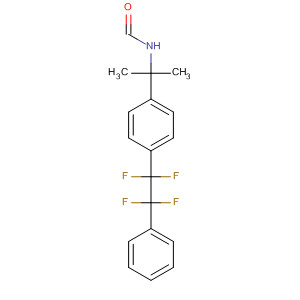 40417-83-2  Formamide,N-[1-methyl-1-[4-(1,1,2,2-tetrafluoro-2-phenylethyl)phenyl]ethyl]-