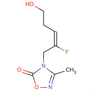 404385-25-7  1,2,4-Oxadiazol-5(4H)-one,4-[(2E)-2-fluoro-5-hydroxy-2-pentenyl]-3-methyl-