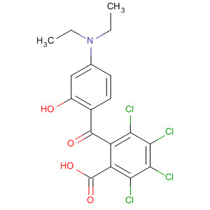40445-22-5  Benzoic acid, 2,3,4,5-tetrachloro-6-[4-(diethylamino)-2-hydroxybenzoyl]-