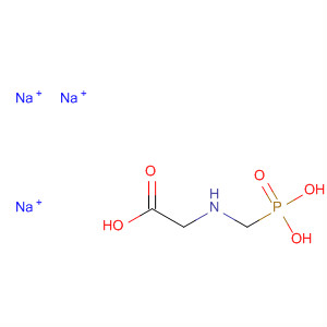 40465-65-4  Glycine, N-(phosphonomethyl)-, trisodium salt