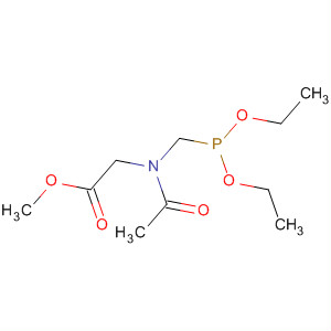 40465-78-9  Glycine, N-acetyl-N-[(diethoxyphosphinyl)methyl]-, methyl ester