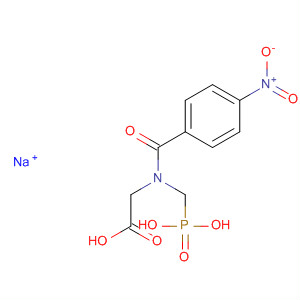 40465-93-8  Glycine, N-(4-nitrobenzoyl)-N-(phosphonomethyl)-, monosodium salt