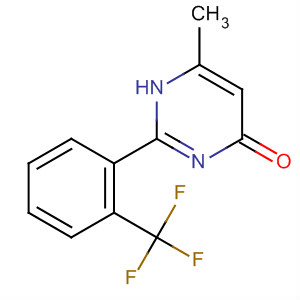 404828-01-9  4(1H)-Pyrimidinone, 6-methyl-2-[2-(trifluoromethyl)phenyl]-