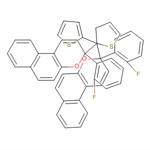 405151-03-3  3H-Naphtho[2,1-b]pyran,3,3'-[2,2'-bithiophene]-5,5'-diylbis[3-(2-fluorophenyl)-