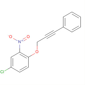 405165-65-3  Benzene, 4-chloro-2-nitro-1-[(3-phenyl-2-propynyl)oxy]-