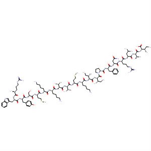 405204-82-2  L-Isoleucine,L-arginyl-L-tryptophyl-L-tyrosyl-L-seryl-L-methionyl-L-lysyl-L-lysyl-L-threonyl-L-threonyl-L-methionyl-L-lysyl-L-isoleucyl-L-isoleucyl-L-prolyl-L-phenylalanyl-L-asparaginyl-L-arginyl-L-leucyl-L-threonyl-
