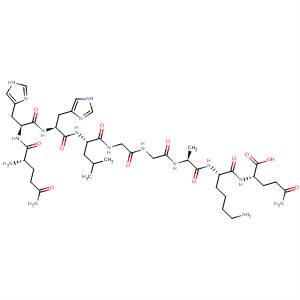 405205-58-5  L-Glutamine,L-glutaminyl-L-histidyl-L-histidyl-L-leucylglycylglycyl-L-alanyl-L-lysyl-