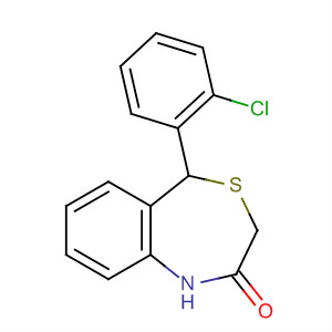 405259-86-1  4,1-Benzothiazepin-2(3H)-one, 5-(2-chlorophenyl)-1,5-dihydro-
