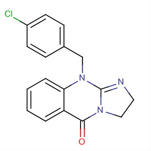 40534-69-8  Imidazo[2,1-b]quinazolin-5(3H)-one,10-[(4-chlorophenyl)methyl]-2,10-dihydro-