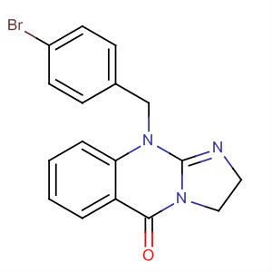 40534-70-1  Imidazo[2,1-b]quinazolin-5(3H)-one,10-[(4-bromophenyl)methyl]-2,10-dihydro-