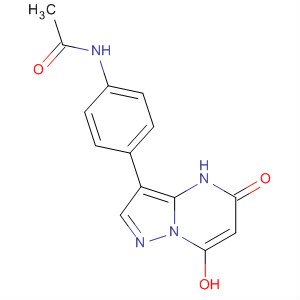 40545-54-8  Acetamide,N-[4-(4,5-dihydro-7-hydroxy-5-oxopyrazolo[1,5-a]pyrimidin-3-yl)phenyl]-