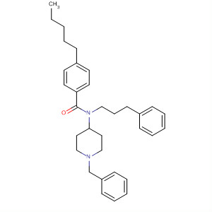 405513-44-2  Benzamide,4-pentyl-N-[1-(phenylmethyl)-4-piperidinyl]-N-(3-phenylpropyl)-