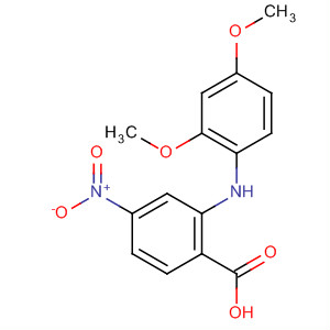 40575-93-7  Benzoic acid, 2-[(2,4-dimethoxyphenyl)amino]-4-nitro-
