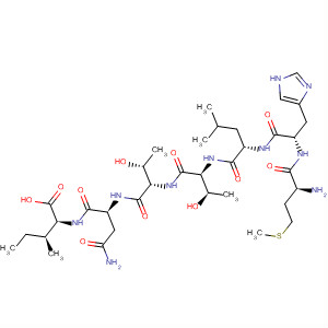 405918-02-7  L-Isoleucine,L-methionyl-L-histidyl-L-leucyl-L-threonyl-L-threonyl-L-asparaginyl-